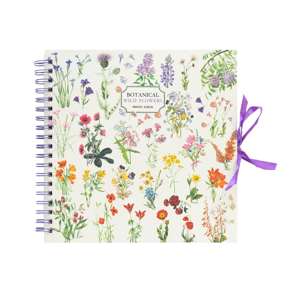 Grupo Erik - Wild Flowers 26X26Cm 40 Pages Album de souvenirs - Multicolore